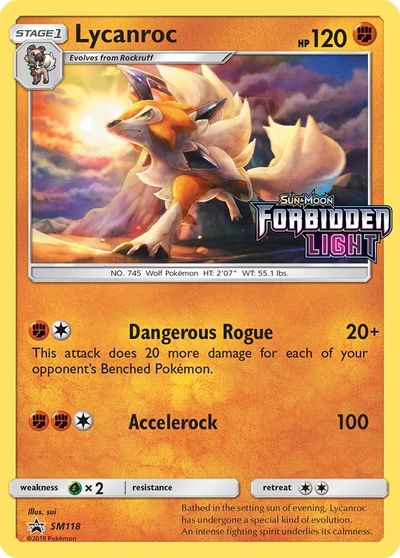 Lycanroc (SM118) (Prerelease Promo) [Sun & Moon: Black Star Promos] | Good Games North