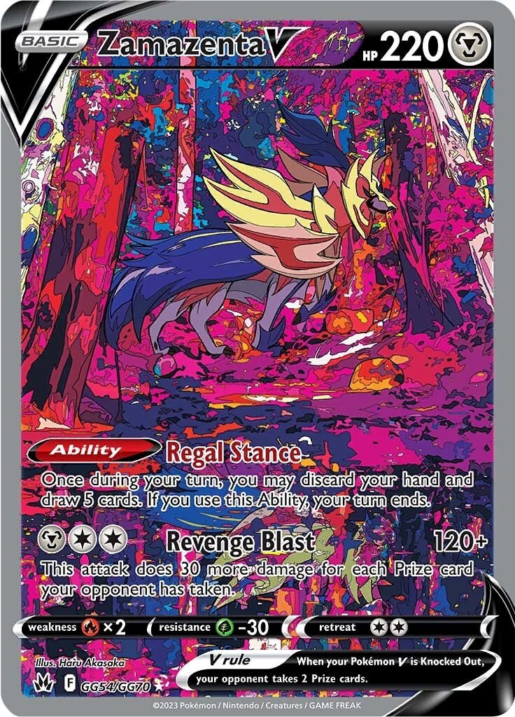 Zamazenta V (GG54/GG70) [Sword & Shield: Crown Zenith] | Good Games North
