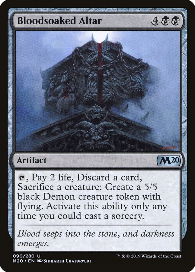 Bloodsoaked Altar [Core Set 2020] | Good Games North