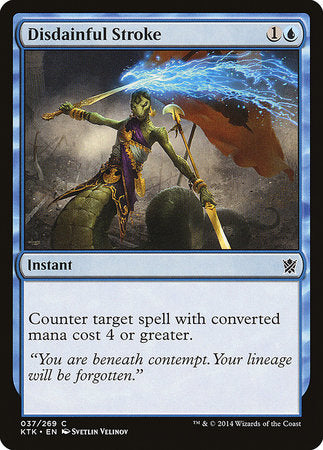 Disdainful Stroke [Khans of Tarkir] | Good Games North