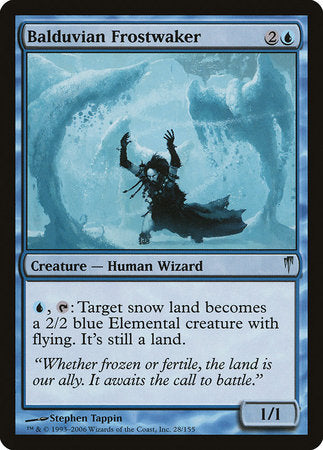 Balduvian Frostwaker [Coldsnap] | Good Games North