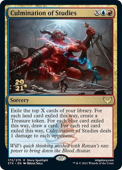 Culmination of Studies [Strixhaven: School of Mages Prerelease Promos] | Good Games North