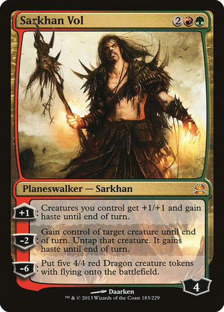 Sarkhan Vol [Modern Masters] | Good Games North