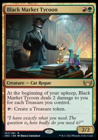Black Market Tycoon (Promo Pack) [Streets of New Capenna Promos] | Good Games North