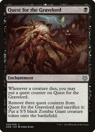 Quest for the Gravelord [Duel Decks: Nissa vs. Ob Nixilis] | Good Games North