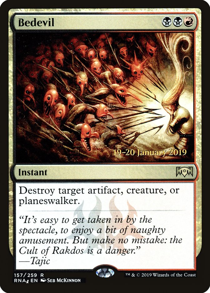 Bedevil [Ravnica Allegiance Prerelease Promos] | Good Games North