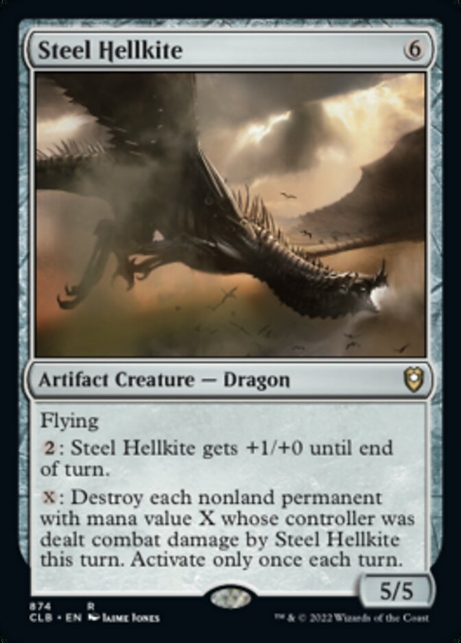 Steel Hellkite [Commander Legends: Battle for Baldur's Gate] | Good Games North