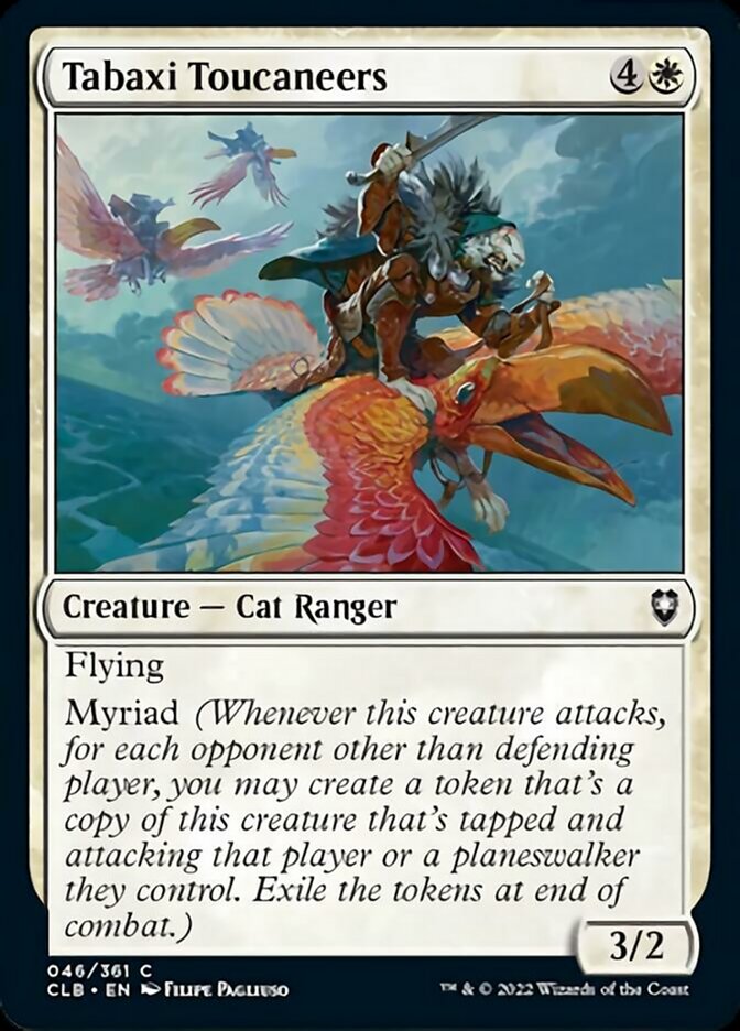 Tabaxi Toucaneers [Commander Legends: Battle for Baldur's Gate] | Good Games North