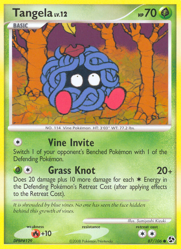 Tangela (87/106) [Diamond & Pearl: Great Encounters] | Good Games North
