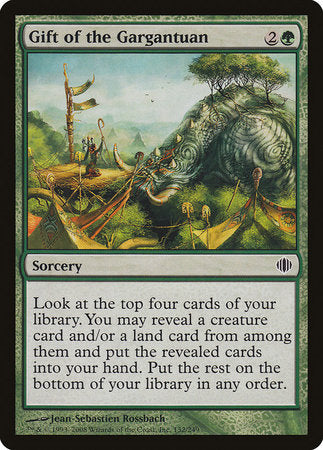 Gift of the Gargantuan [Shards of Alara] | Good Games North