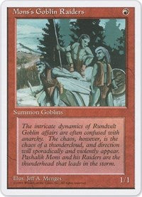 Mons's Goblin Raiders [Fourth Edition] | Good Games North