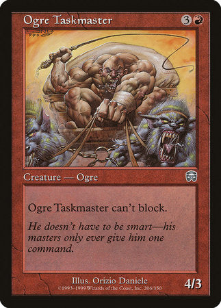 Ogre Taskmaster [Mercadian Masques] | Good Games North