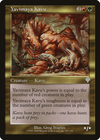 Yavimaya Kavu [Invasion] | Good Games North