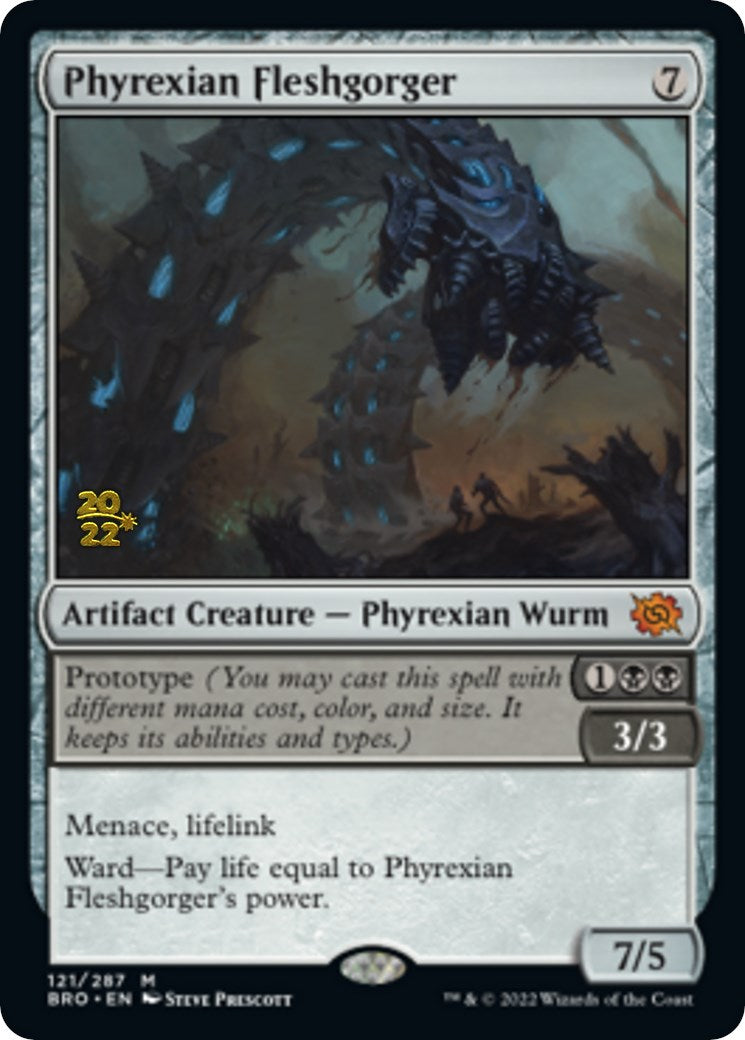 Phyrexian Fleshgorger [The Brothers' War: Prerelease Promos] | Good Games North