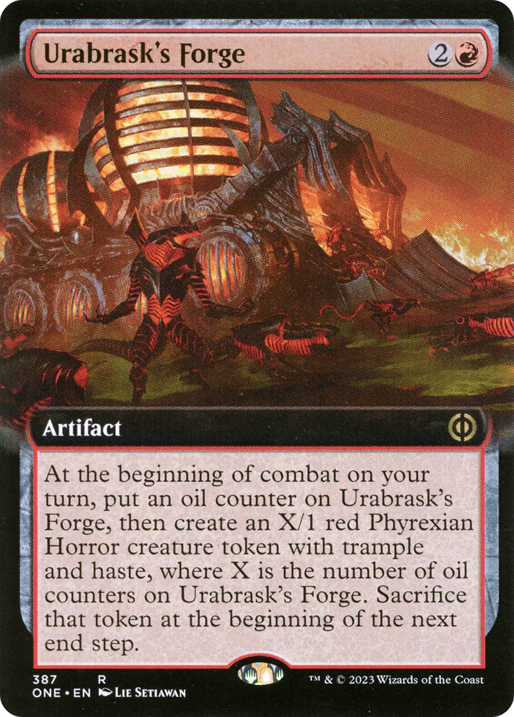 Urabrask's Forge (Extended Art) [Phyrexia: All Will Be One] | Good Games North