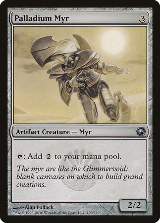 Palladium Myr [Scars of Mirrodin] | Good Games North