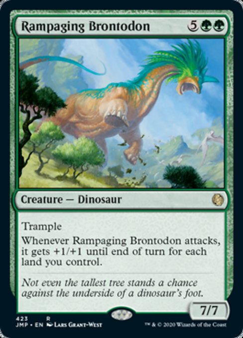 Rampaging Brontodon [Jumpstart] | Good Games North