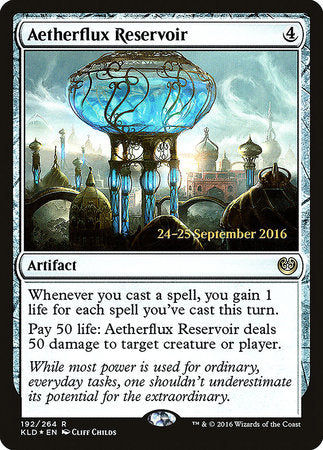 Aetherflux Reservoir [Kaladesh Promos] | Good Games North