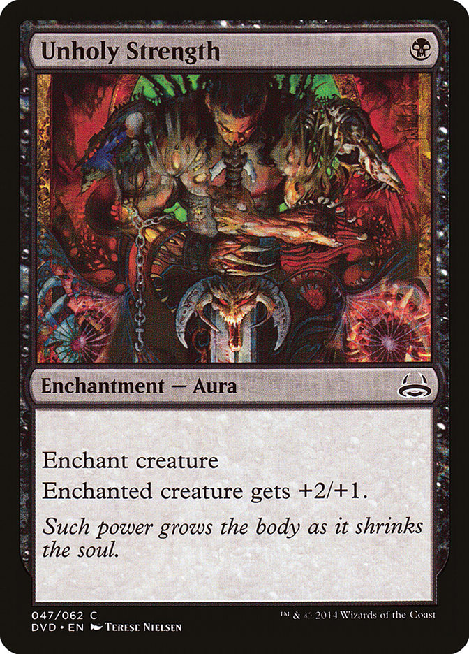 Unholy Strength (Divine vs. Demonic) [Duel Decks Anthology] | Good Games North