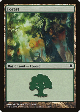 Forest (248a) [Zendikar] | Good Games North
