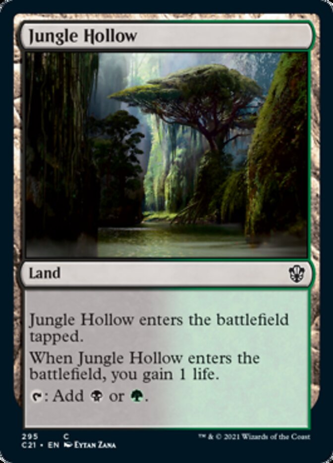 Jungle Hollow [Commander 2021] | Good Games North