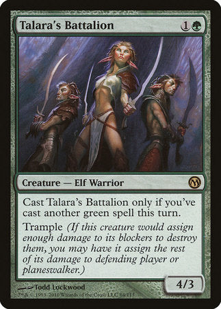 Talara's Battalion [Duels of the Planeswalkers] | Good Games North