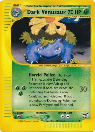Dark Venusaur (7) (Jumbo Card) [Best of Promos] | Good Games North