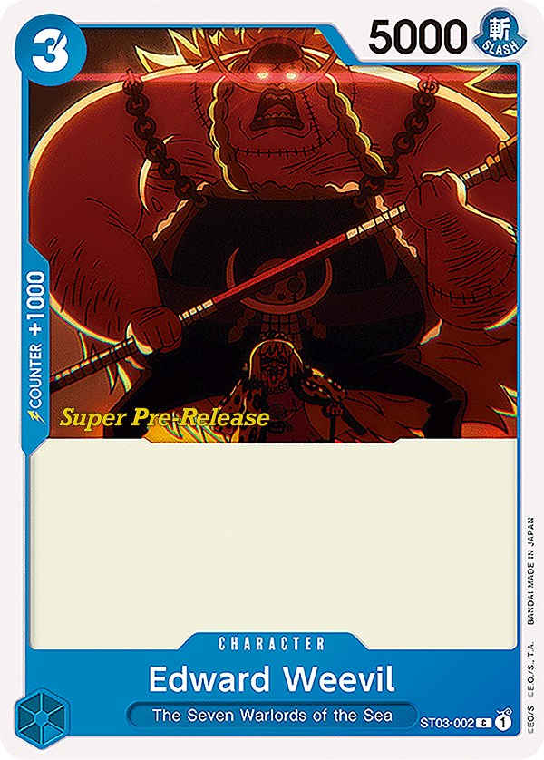 Edward Weevil [Super Pre-Release Starter Deck: The Seven Warlords of the Sea] | Good Games North