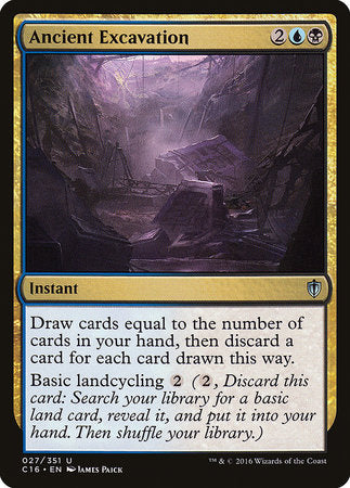 Ancient Excavation [Commander 2016] | Good Games North