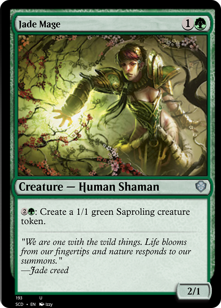 Jade Mage [Starter Commander Decks] | Good Games North
