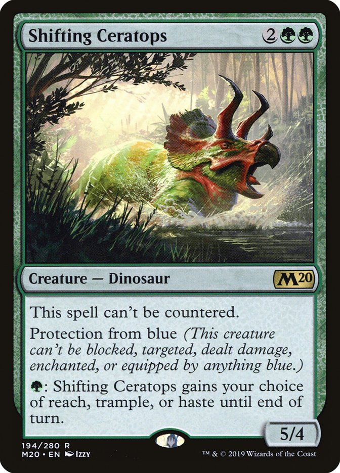 Shifting Ceratops [Core Set 2020] | Good Games North