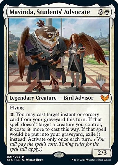 Mavinda, Students' Advocate (Promo Pack) [Strixhaven: School of Mages Promos] | Good Games North