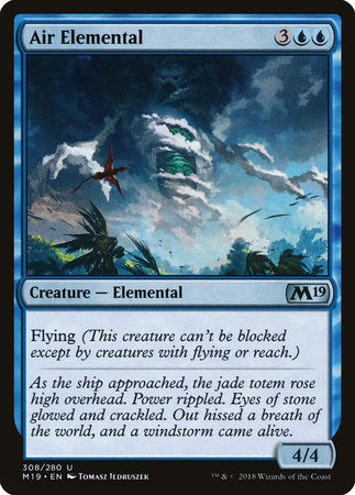 Air Elemental [Core Set 2019] | Good Games North