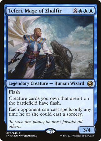 Teferi, Mage of Zhalfir [Iconic Masters] | Good Games North