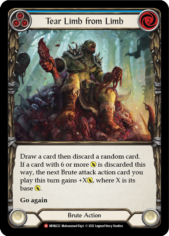 Tear Limb from Limb [MON222-RF] 1st Edition Rainbow Foil | Good Games North