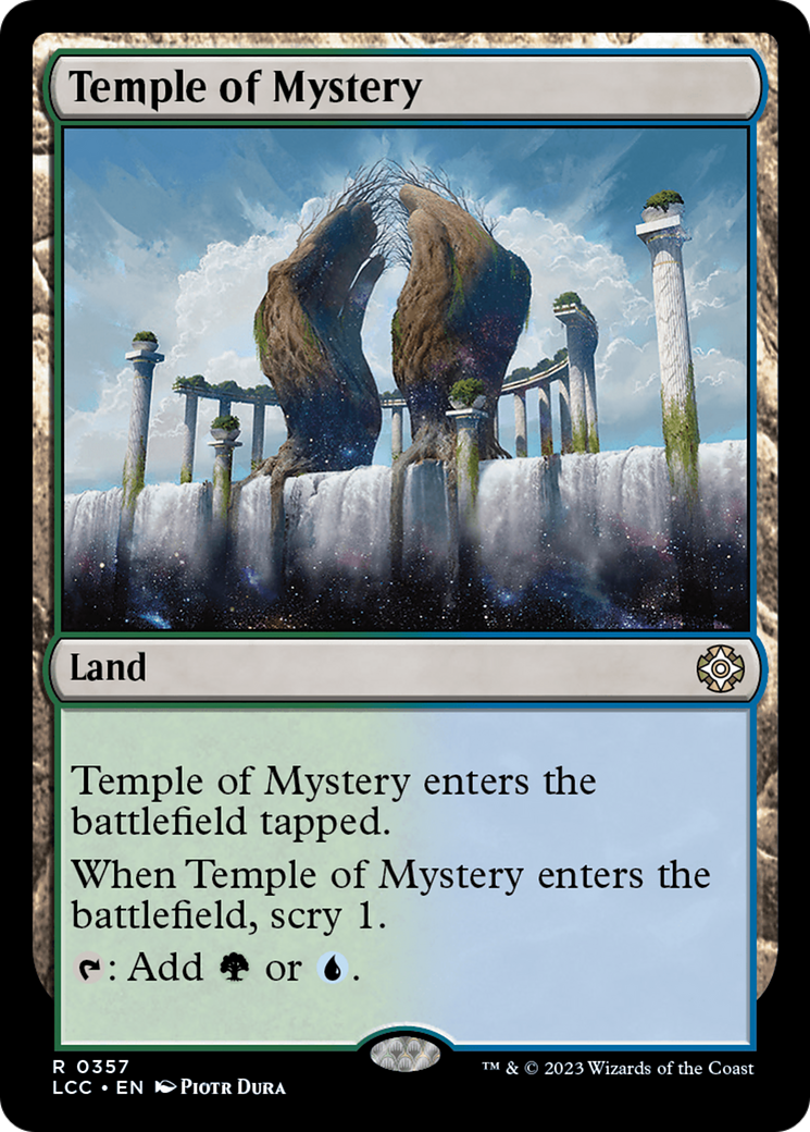 Temple of Mystery [The Lost Caverns of Ixalan Commander] | Good Games North