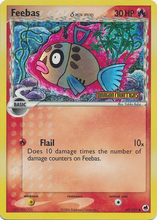 Feebas (49/101) (Delta Species) (Stamped) [EX: Dragon Frontiers] | Good Games North