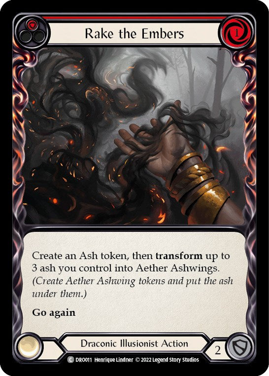 Rake the Embers [DRO011] (Uprising Dromai Blitz Deck) | Good Games North
