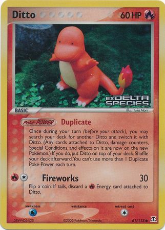 Ditto (61/113) (Stamped) [EX: Delta Species] | Good Games North