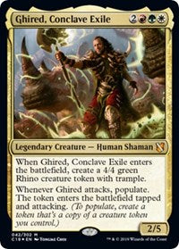Ghired, Conclave Exile (Commander 2019) [Oversize Cards] | Good Games North