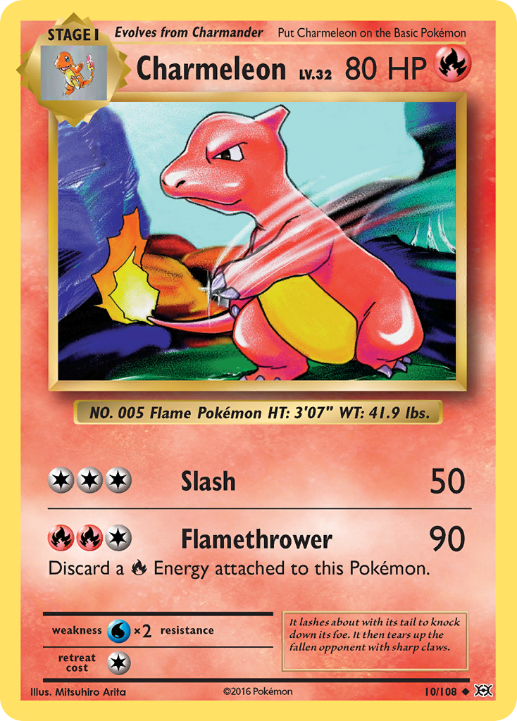 Charmeleon (10/108) [XY: Evolutions] | Good Games North