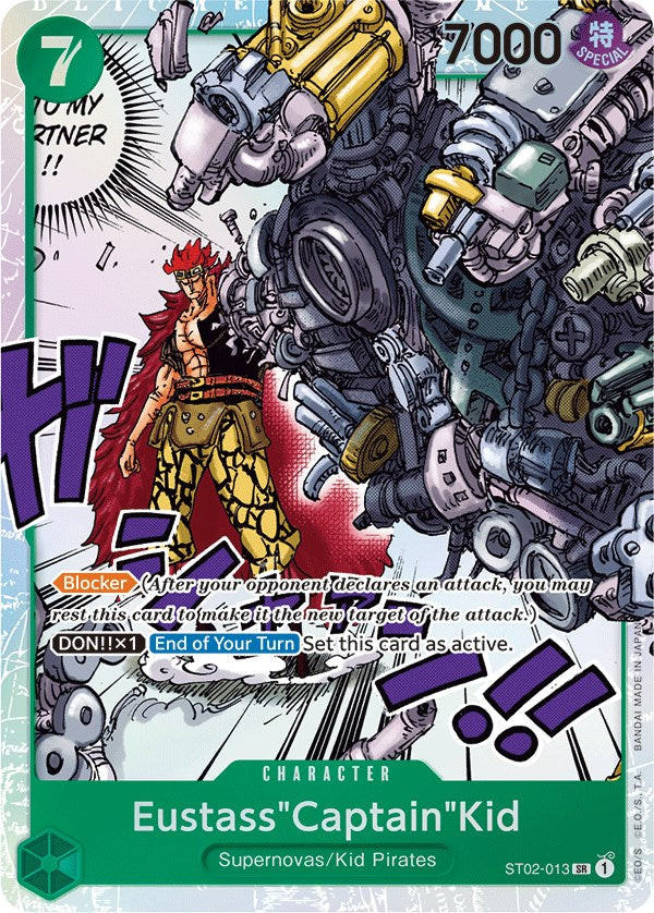 Eustass"Captain"Kid (013) [Starter Deck: Worst Generation] | Good Games North