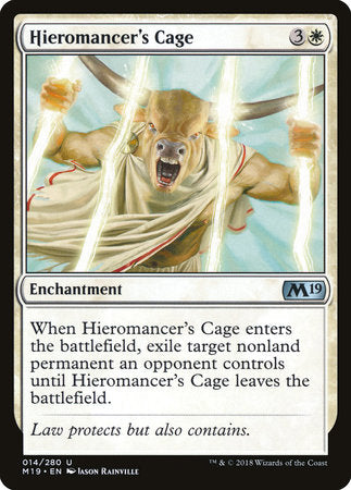 Hieromancer's Cage [Core Set 2019] | Good Games North