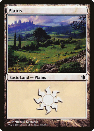 Plains (338) [Commander 2013] | Good Games North
