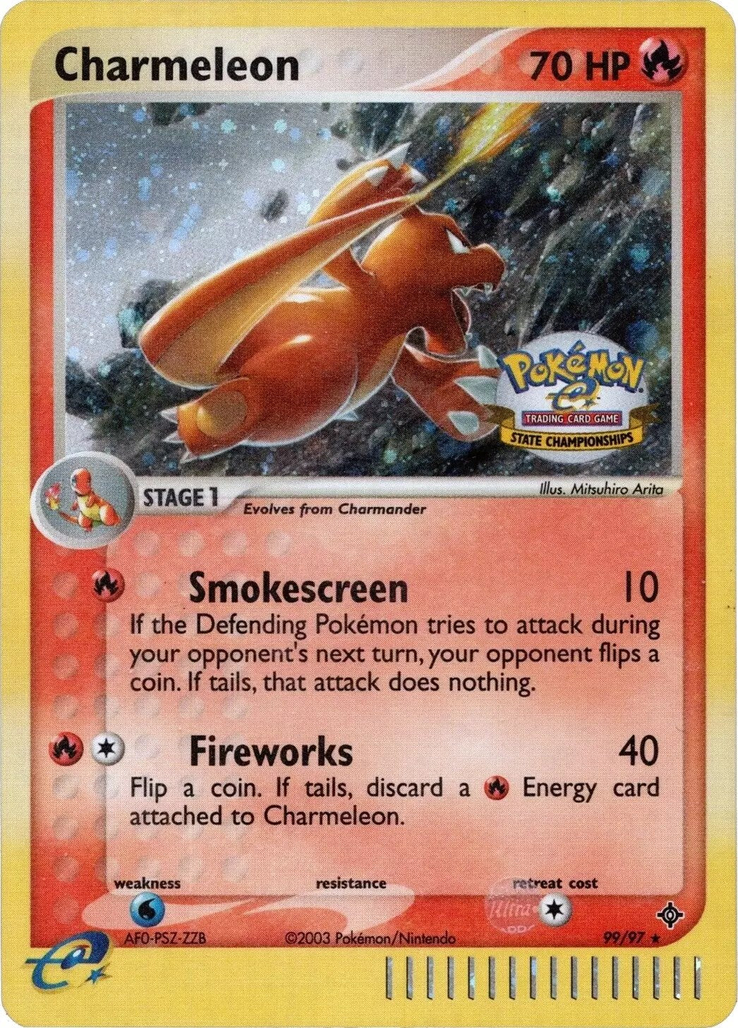 Charmeleon (99/97) (State Championship) [EX: Dragon] | Good Games North