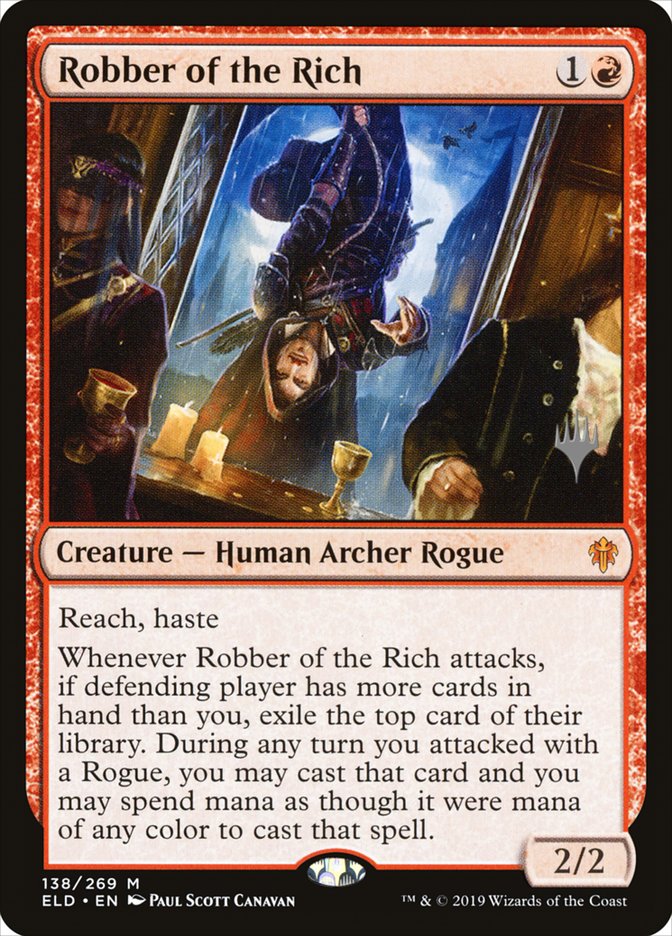 Robber of the Rich (Promo Pack) [Throne of Eldraine Promos] | Good Games North