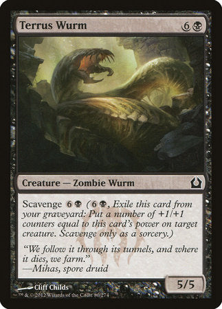 Terrus Wurm [Return to Ravnica] | Good Games North