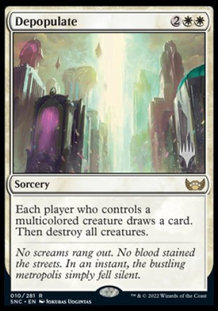 Depopulate (Promo Pack) [Streets of New Capenna Promos] | Good Games North