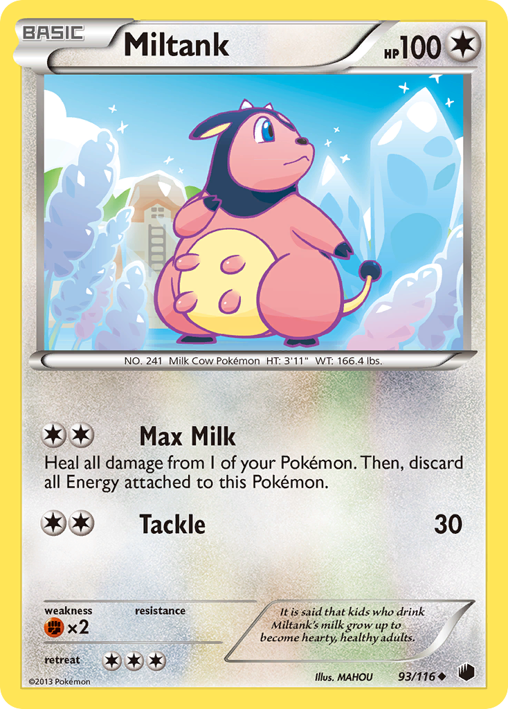Miltank (93/116) [Black & White: Plasma Freeze] | Good Games North