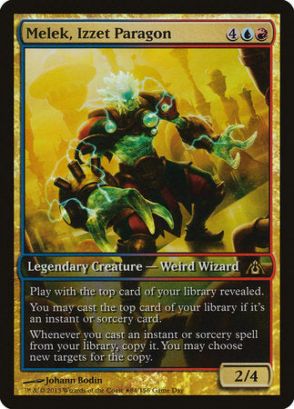 Melek, Izzet Paragon [Dragon's Maze Promos] | Good Games North